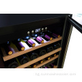 66 бутилки охладител шкаф от неръждаема стомана хладилник